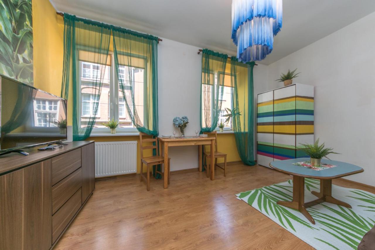 Apartament 14 Przy Ul. Dlugiej 格但斯克 外观 照片